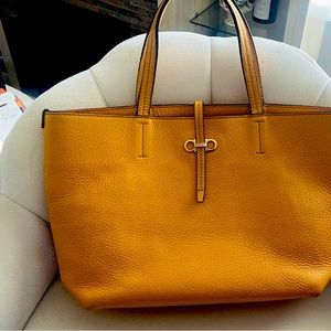 Salvatore Ferragamo yellow bag